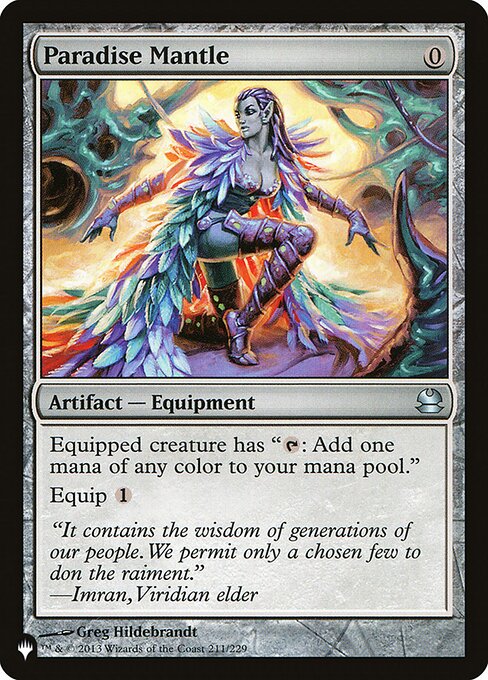 Paradise Mantle (PLST) — Nonfoil