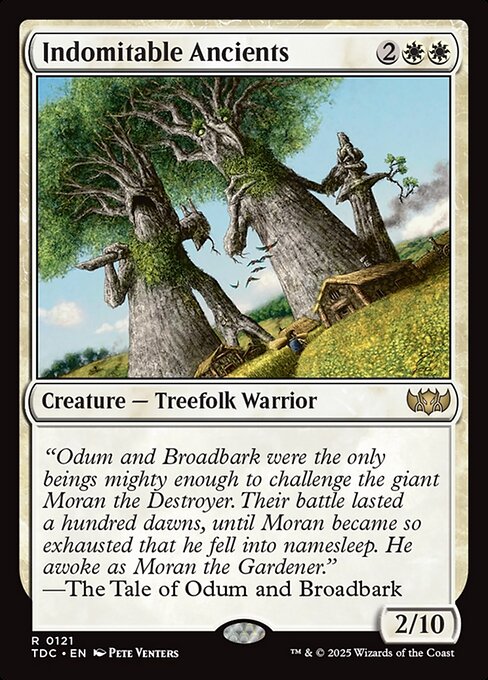 Indomitable Ancients (TDC) — Nonfoil