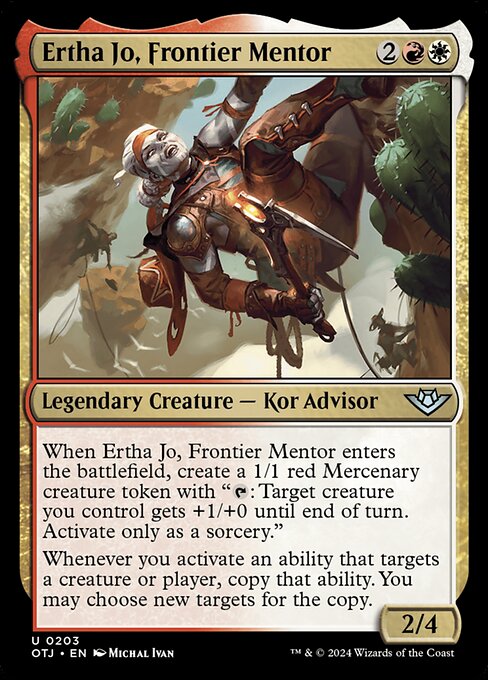 Ertha Jo, Frontier Mentor (OTJ) — Nonfoil