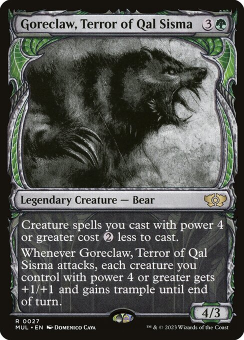 Goreclaw, Terror of Qal Sisma (MUL) — Nonfoil