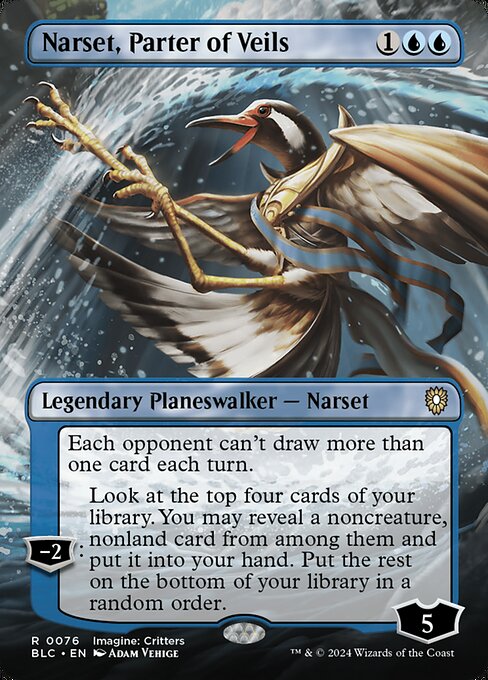 Narset, Parter of Veils (BLC) — Nonfoil