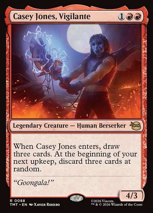 Casey Jones, Vigilante (TMT) — Nonfoil