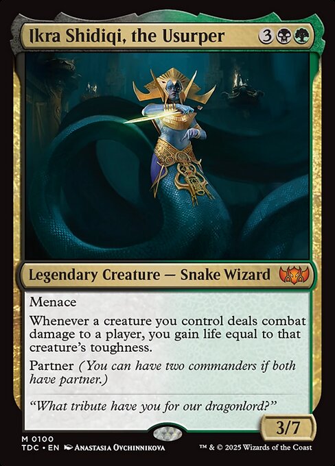 Ikra Shidiqi, the Usurper (TDC) — Nonfoil