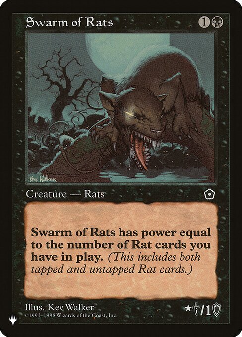 Swarm of Rats (PLST) — Nonfoil
