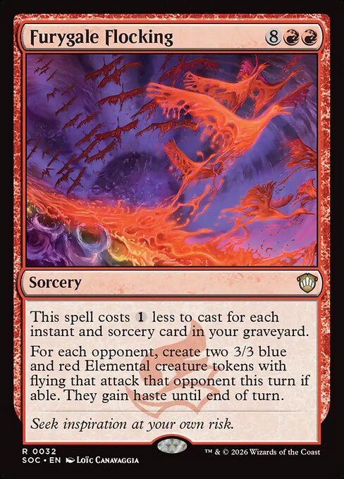 Furygale Flocking (SOC) — Nonfoil