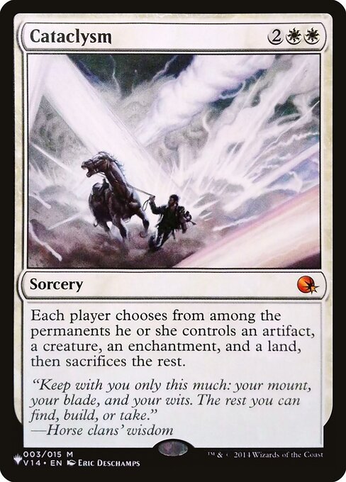 Cataclysm (PLST) — Nonfoil