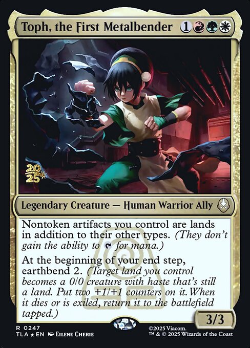 Toph, the First Metalbender (PTLA) — Foil