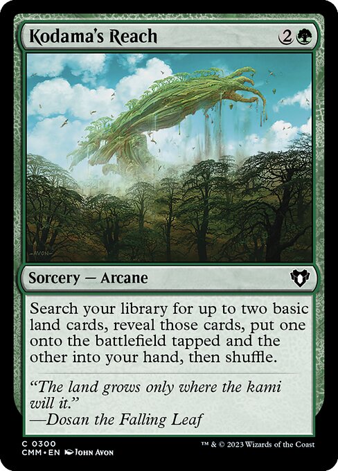 Kodama's Reach (CMM) — Nonfoil