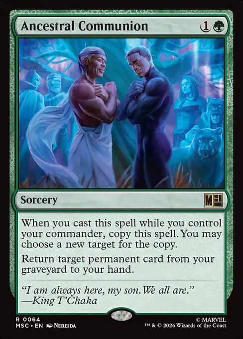Ancestral Communion (MSC) — Nonfoil