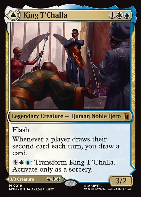 King T'Challa // Black Panther, Hope Enduring (MSH) — Nonfoil