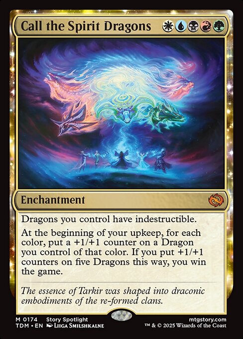 Call the Spirit Dragons (TDM) — Nonfoil