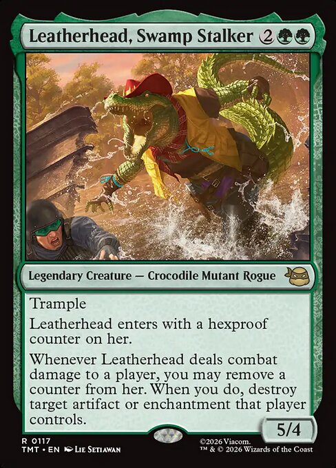 Leatherhead, Swamp Stalker (TMT) — Nonfoil