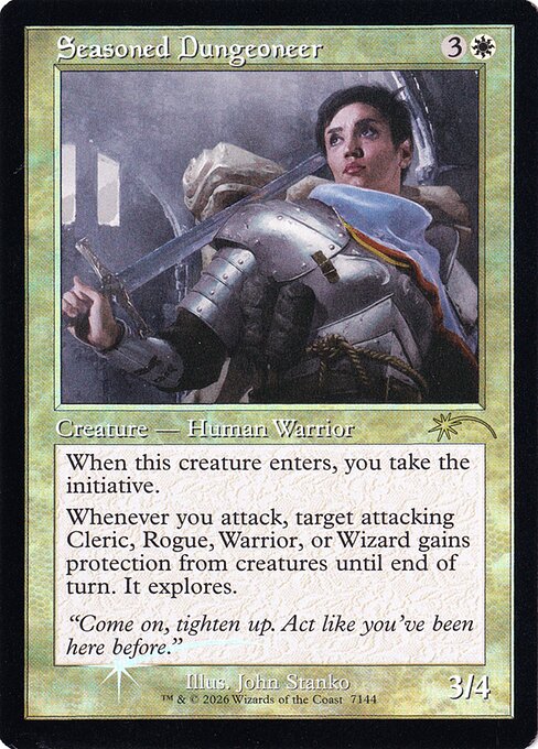 Seasoned Dungeoneer (SLD) — Foil