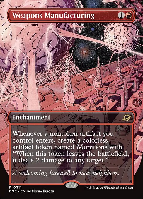 Weapons Manufacturing (EOE) — Nonfoil