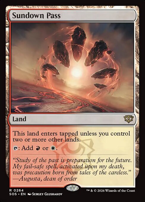 Sundown Pass (SOS) — Nonfoil