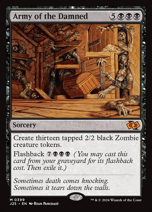 Army of the Damned (J25) — Nonfoil