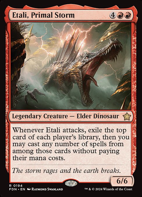 Etali, Primal Storm (FDN) — Foil