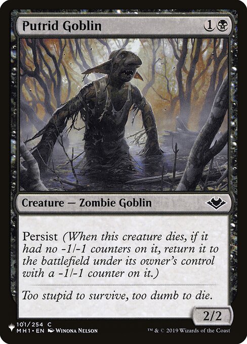Putrid Goblin (PLST) — Nonfoil