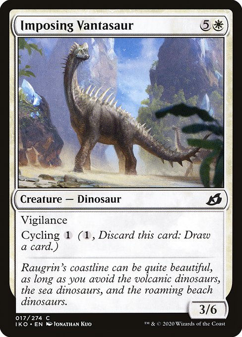 Imposing Vantasaur (IKO) — Foil