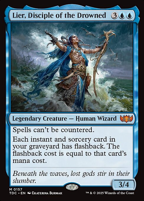 Lier, Disciple of the Drowned (TDC) — Nonfoil