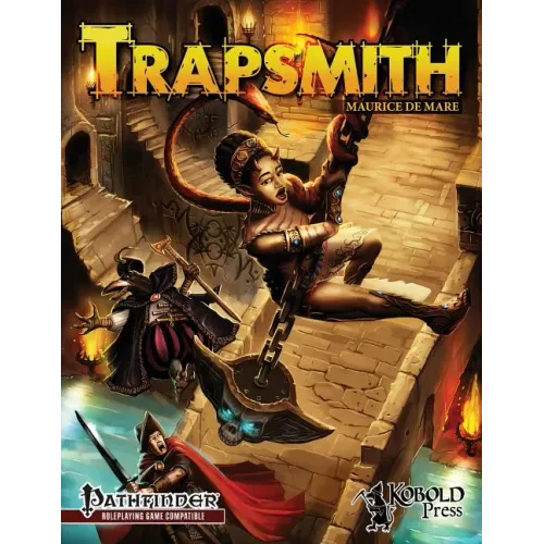 Cover of Trapsmith (Pathfinder RPG) - Paperback RPG Book RPG book