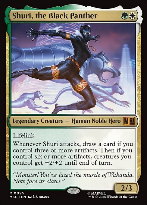 Shuri, the Black Panther (MSC) — Nonfoil