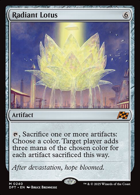 Radiant Lotus (DFT) — Nonfoil