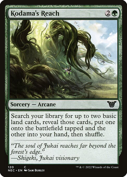 Kodama's Reach (NEC) — Nonfoil