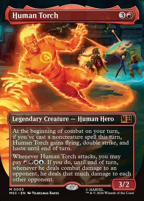 Human Torch (MSC) — Foil