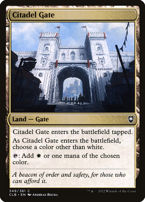 Citadel Gate (CLB) — Foil