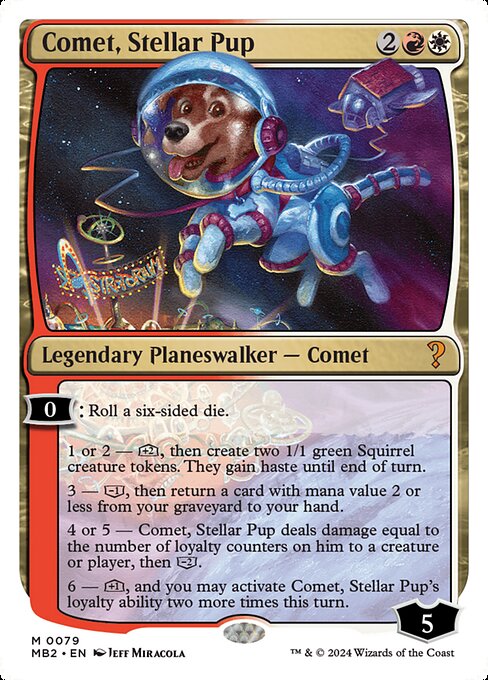 Comet, Stellar Pup (MB2) — Nonfoil