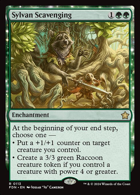 Sylvan Scavenging (FDN) — Nonfoil