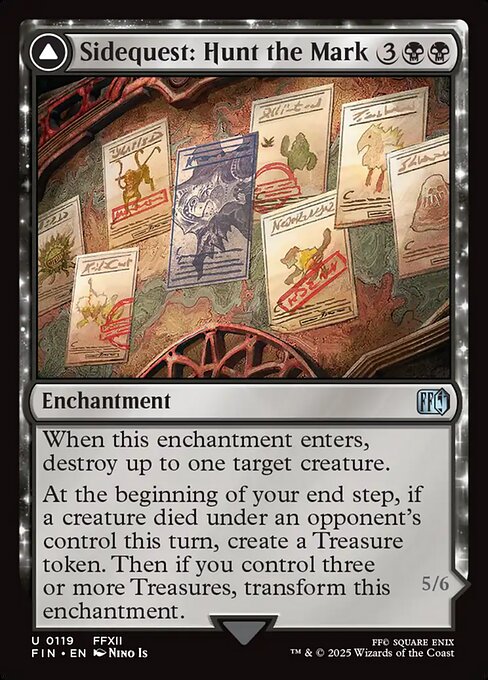 Sidequest: Hunt the Mark // Yiazmat, Ultimate Mark (FIN) — Foil