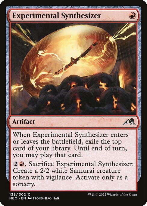 Experimental Synthesizer (NEO) — Foil