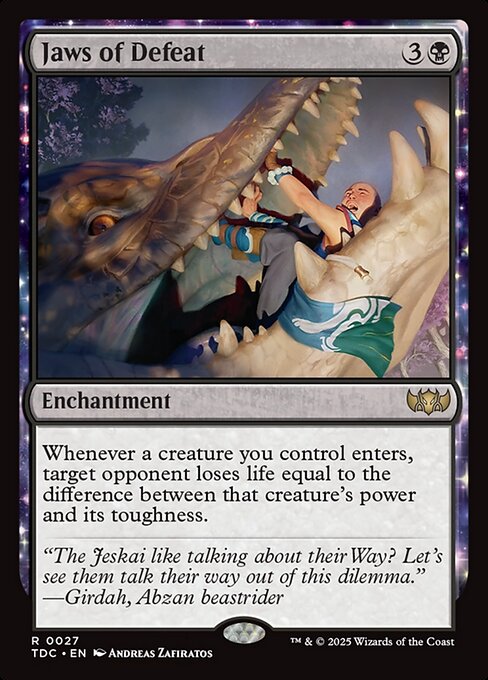 Jaws of Defeat (TDC) — Nonfoil