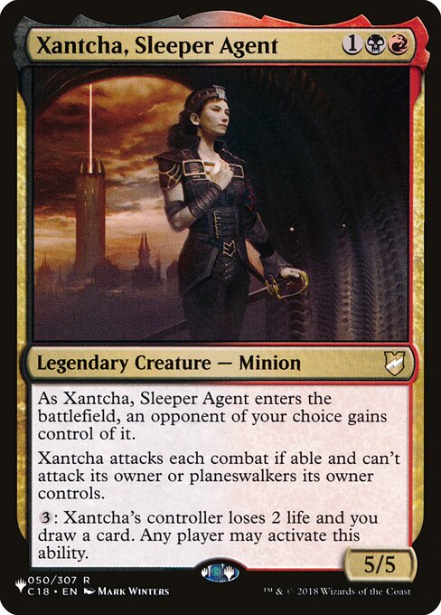 Xantcha, Sleeper Agent (PLST) — Nonfoil