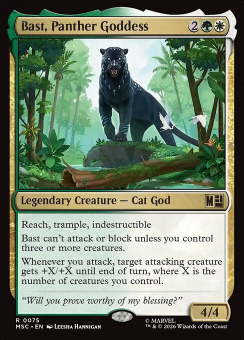 Bast, Panther Goddess (MSC) — Nonfoil