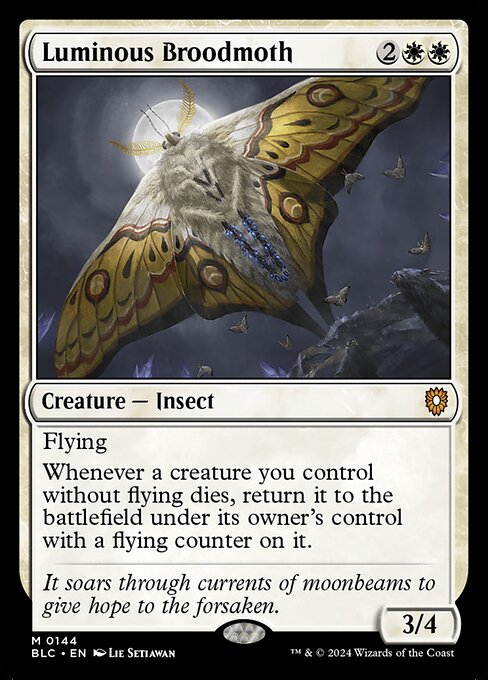 Luminous Broodmoth (BLC) — Nonfoil