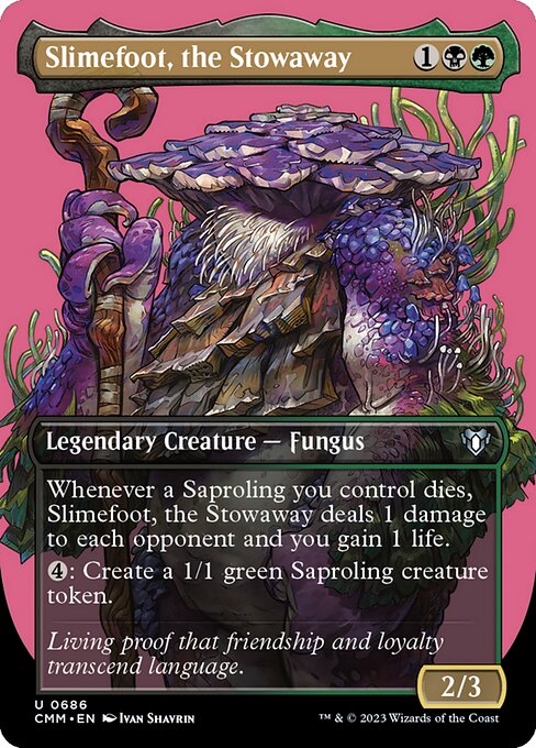 Slimefoot, the Stowaway (CMM) — Foil