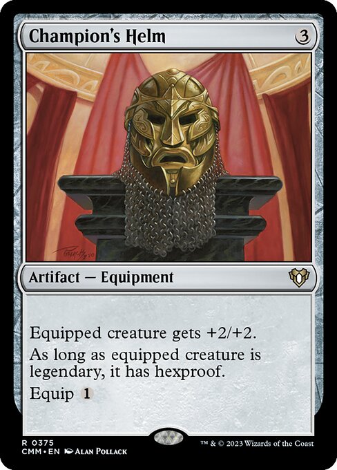 Champion's Helm (CMM) — Nonfoil