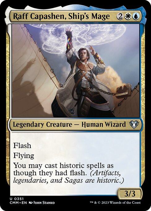 Raff Capashen, Ship's Mage (CMM) — Nonfoil