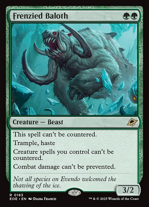 Frenzied Baloth (EOE) — Nonfoil