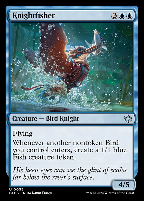 Knightfisher (BLB) — Foil