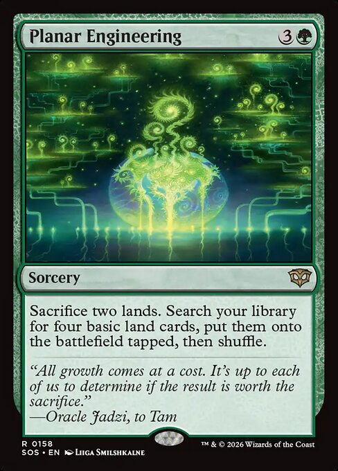 Planar Engineering (SOS) — Nonfoil