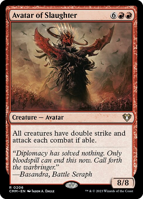 Avatar of Slaughter (CMM) — Nonfoil