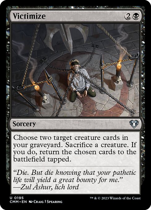 Victimize (CMM) — Nonfoil