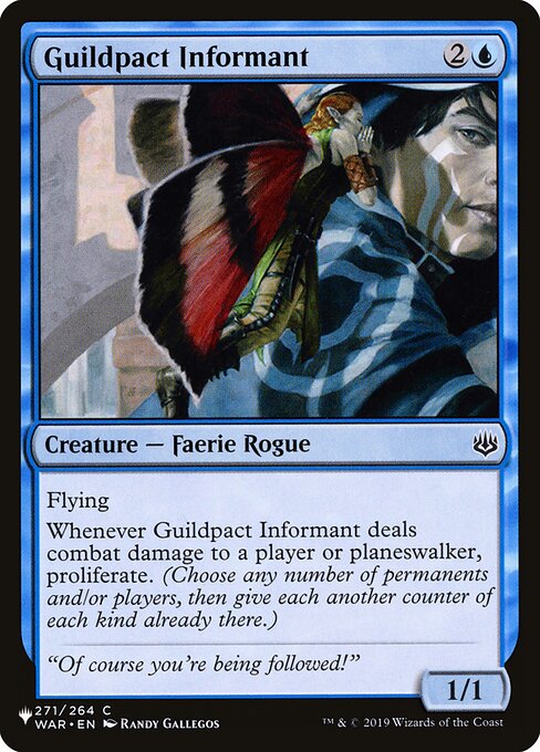 Guildpact Informant (PLST) — Nonfoil