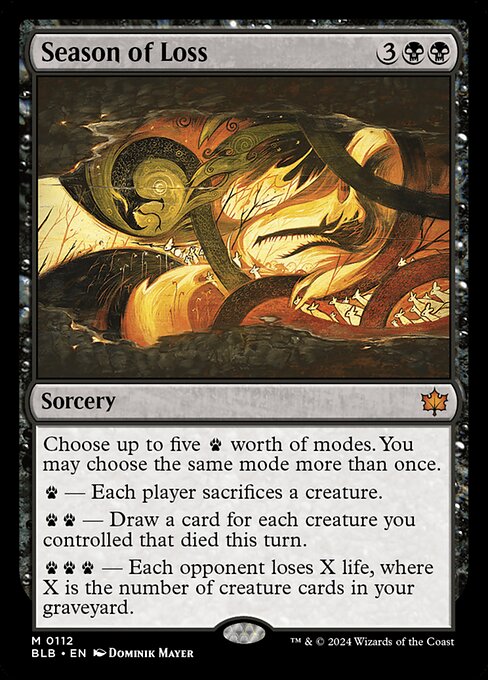 Season of Loss (BLB) — Nonfoil