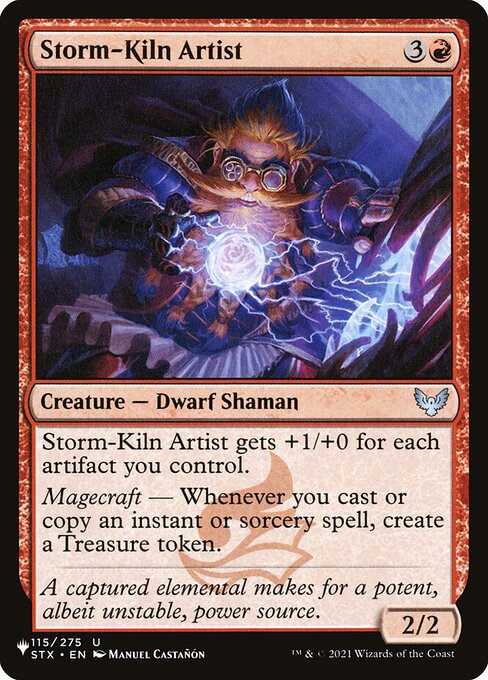 Storm-Kiln Artist (PLST) — Nonfoil