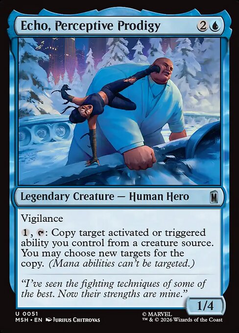Echo, Perceptive Prodigy (MSH) — Nonfoil